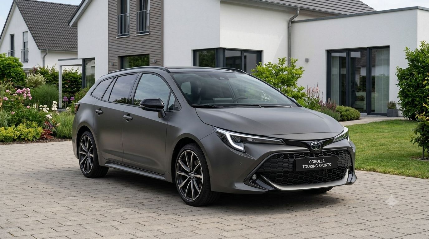 Toyota Corolla hybride de la flotte Vroom VTC